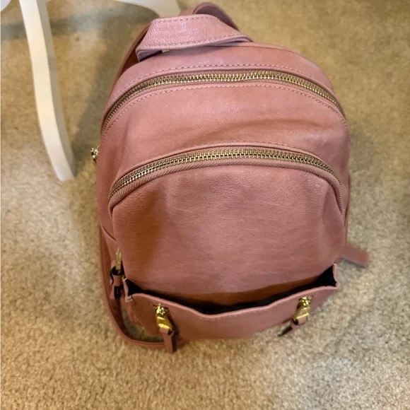 Madden Girl Pink Backpack - Picture 2 of 7